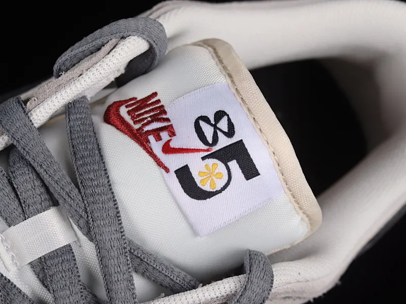 All categories Nk SB Dunk series Nk SB Dunk Low low-top sneakers Nk SB Dunk Low "85" black and gray double hook SB low-top sports and leisure sneakers DO9457-114